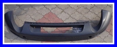 Спойлер накладка бампера задня vw touareg фото №1