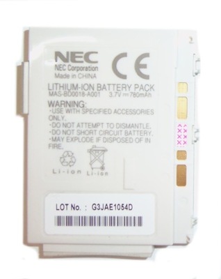 NOWA ORYGINALNA BATERIA NEC 616 MAS-BD0018-A001