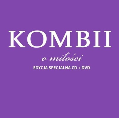 [CD] KOMBII - O MIŁOŚCI (folia) CD + DVD