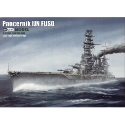 Japoński pancernik IJN FUSO, Angraf Model, 1:200