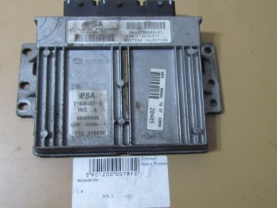 Бортовий комп'ютер citroen 9644486780 9643786680-01 фото №1