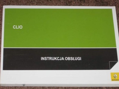 CLIO 3 III 09-12 MANUAL + BOOK SERVICE PL  