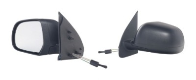 Дзеркало nissan micra k13 2012- механічна коробка передач чорні l/p фото №1