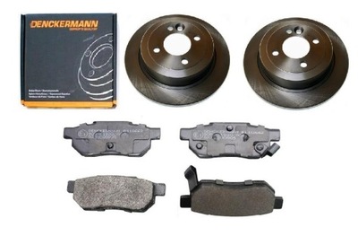 TARCZE KLOCKI HONDA JAZZ TYŁ 239mm KPL - milautoparts-fr.ukrlive.com