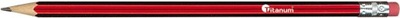 Ołówek Titanum techniczny z gumką 4H 83722
