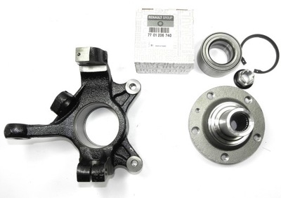 Поворотный кулак ступица подшипник renault master ii opel movano a левая 2006-2010 фото №1