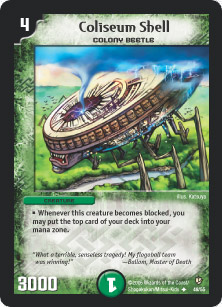 *DM-08 DUEL MASTERS - COLISEUM SHELL - !!!