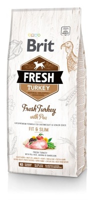 BRIT Fresh Turkey with Pea Adult Fit and Slim 12kg