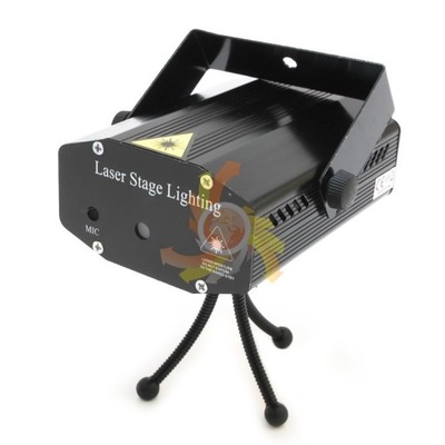 LASER projektor DYSKOTEKOWY lampa DISCO