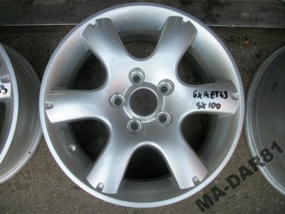 FELGA VW POLO GOLF 4 5x100 6x14 ET43 OEM