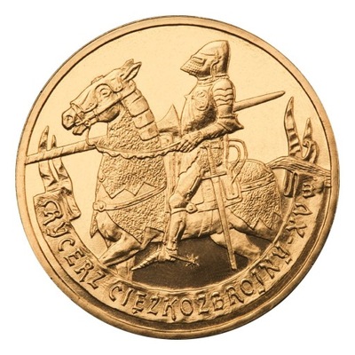 Moneta 2 zł Rycerz ciężkozbrojny