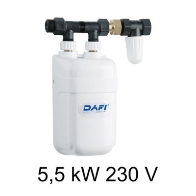 Podgrzewacz wody DAFI 5,5 kW 230 V z przyłączem
