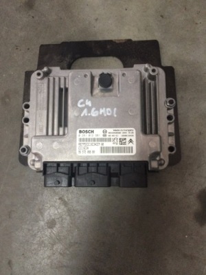 Citroen c4 picasso бортовий комп'ютер двигуна 1.6 hdi фото №1