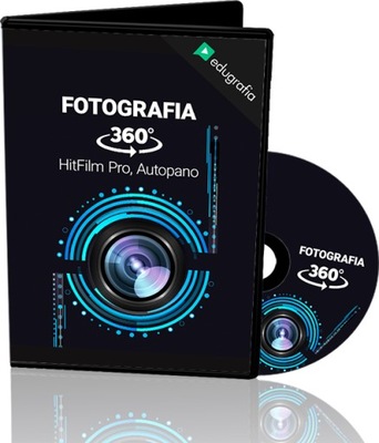 KURS FOTOGRAFIA 360 STOPNI HIT FILM AUTOPANO - DVD