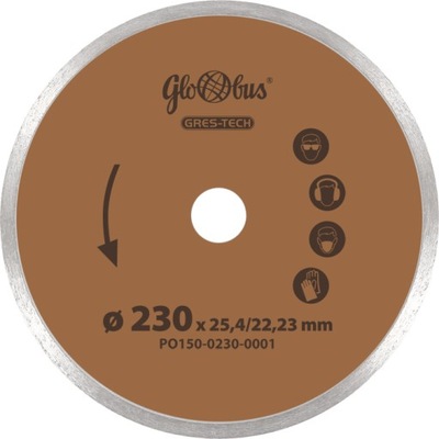 Piła tarcza diamentowa 200x25,4 GRES-TECH GLOBUS