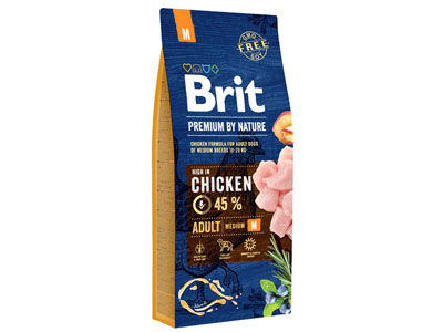 BRIT Premium by Nature Adult M (Medium) 2x 15kg