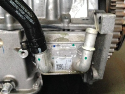 Радиатор масла captur clio iv 0.9 tce фото №1