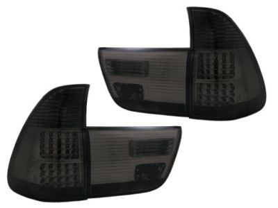 Фара задний  комплект  bmw x5 e53 1999-2006 led диоды smoke фото №1