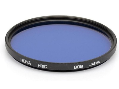 Filtr HOYA 80B HMC konwersyjny 62 mm