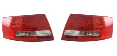 LAMPS LEFT + RIGHT SET AUDI A6 C6 04 - 08 LED - milautoparts-fr.ukrlive.com