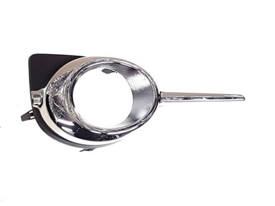 Rav4 10-12 решітка захист хром протитуманна фара бампер p фото №1