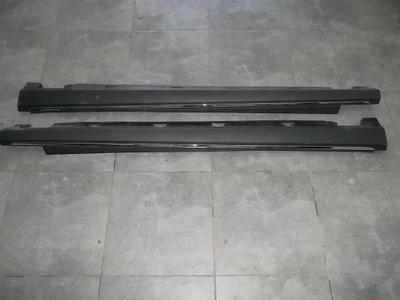 Mercedes ml 166 w166 молдинг накладка na порог левая фото №1