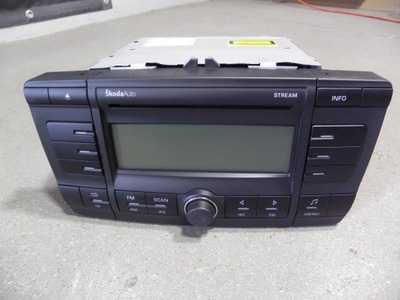 SKODA OCTAVIA II RADIO CD FABRYCZNE 1Z0035161B