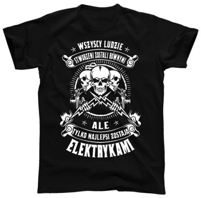 Najlepszy elektryk, t-shirt, koszulka 3XL