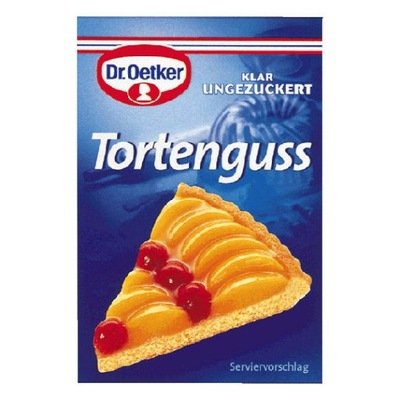 Dr. Oetker Tortenguss ( 3 x 12g) bezbarwna glazura do ciasta