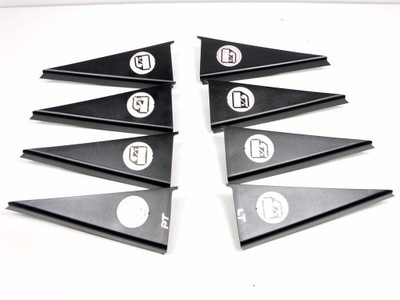 Ssangyong rexton заглушка трикутник двері задня le/pr фото №1