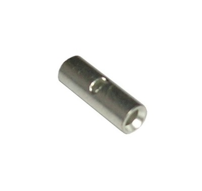 końcówka miedziana cyn. łącząca 4mm tulejka