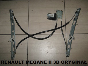 RENAULT MEGANE II 2 3D 3 DOOR MECHANISM GLASS FRONT RIGHT ORIGINAL 2002- - milautoparts-fr.ukrlive.com