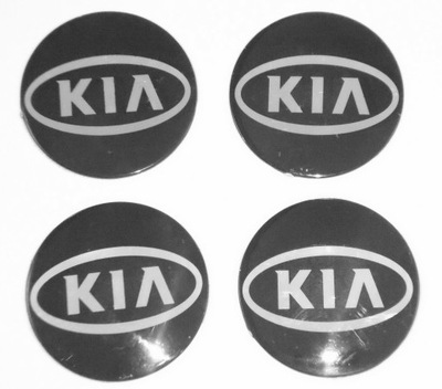 KIA 56MM - EMBLEMATY AUTOCOLLANTS LOGO COUVERCLES DISQUES - milautoparts-fr.ukrlive.com