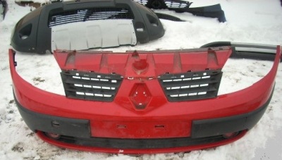 Бампер перед передній renault scenic ii -06 фото №1