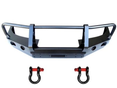 Бампер стальной перед передний mitsubishi l200 -15 фото №1