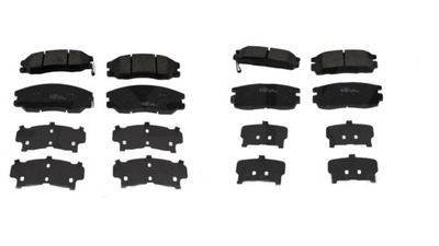 PADS FRONT REAR CHEVROLET CAPTIVA OPEL ANTARA SET - milautoparts-fr.ukrlive.com