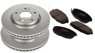 DISCS PADS FRONT HYUNDAI I30 KIA PRO CEED 300MM - milautoparts-fr.ukrlive.com