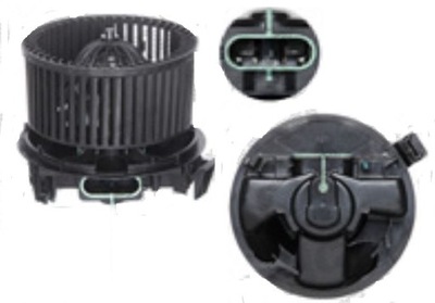 AIR BLOWER FAN INTERIOR FAN RENAULT CLIO III 2005-2013 +AC - milautoparts-fr.ukrlive.com