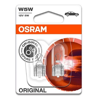 OSRAM ORIGINAL 12V 5W W5W W2,1x9,5d