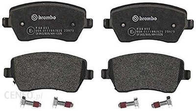 BREMBO PADS BRAKE FRONT DOKKER DUSTER KANGO - milautoparts-fr.ukrlive.com