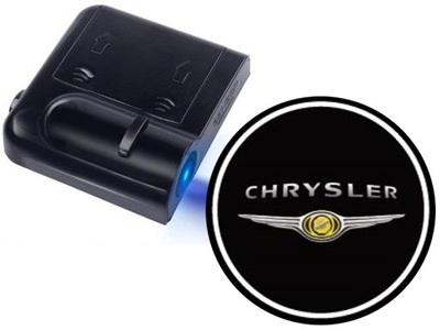 LUMIÈRE LED POWITALNE LOGO CHRYSLER BEZPRZEWODOWE - milautoparts-fr.ukrlive.com