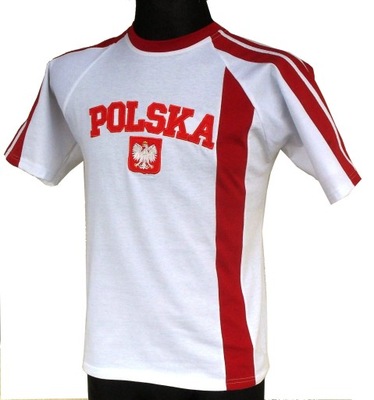 Koszulka bawełniana Polska : super jakość : XXXL