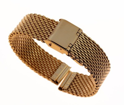 Bransoleta siatkowa MESH do zegarka gruba 22 mm