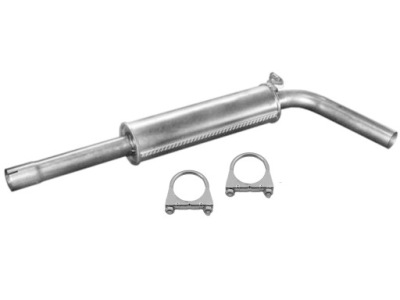 Vw polo 4 9n 1.4 гасник середній + хомути фото №1