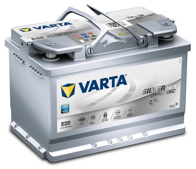 BATTERY START-STOP AGM VARTA E39 70AH 760A - milautoparts-fr.ukrlive.com