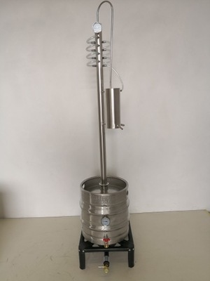 Destylator 8 palców, refluks, elektryczny| gazowy