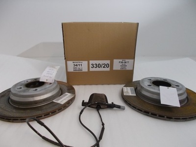 DISQUES DE FREIN ARRIÈRE KOMPL.BMW F30 F32 6864899 - milautoparts-fr.ukrlive.com