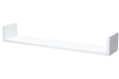 PÓŁKA SAMOWISZĄCA Z BOKAMI 90cm REGAŁ ŚCIENNY