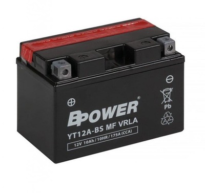 BATTERY BPOWER YT12A-BS 10AH 175A - milautoparts-fr.ukrlive.com