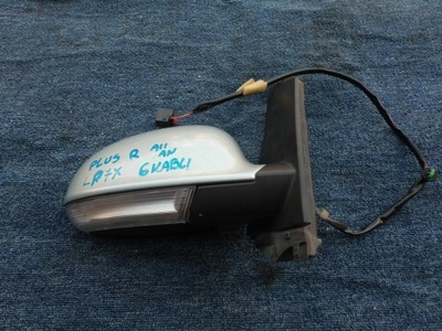 Зеркало vw golf v plus 6 кабели правое серые lp7x фото №1